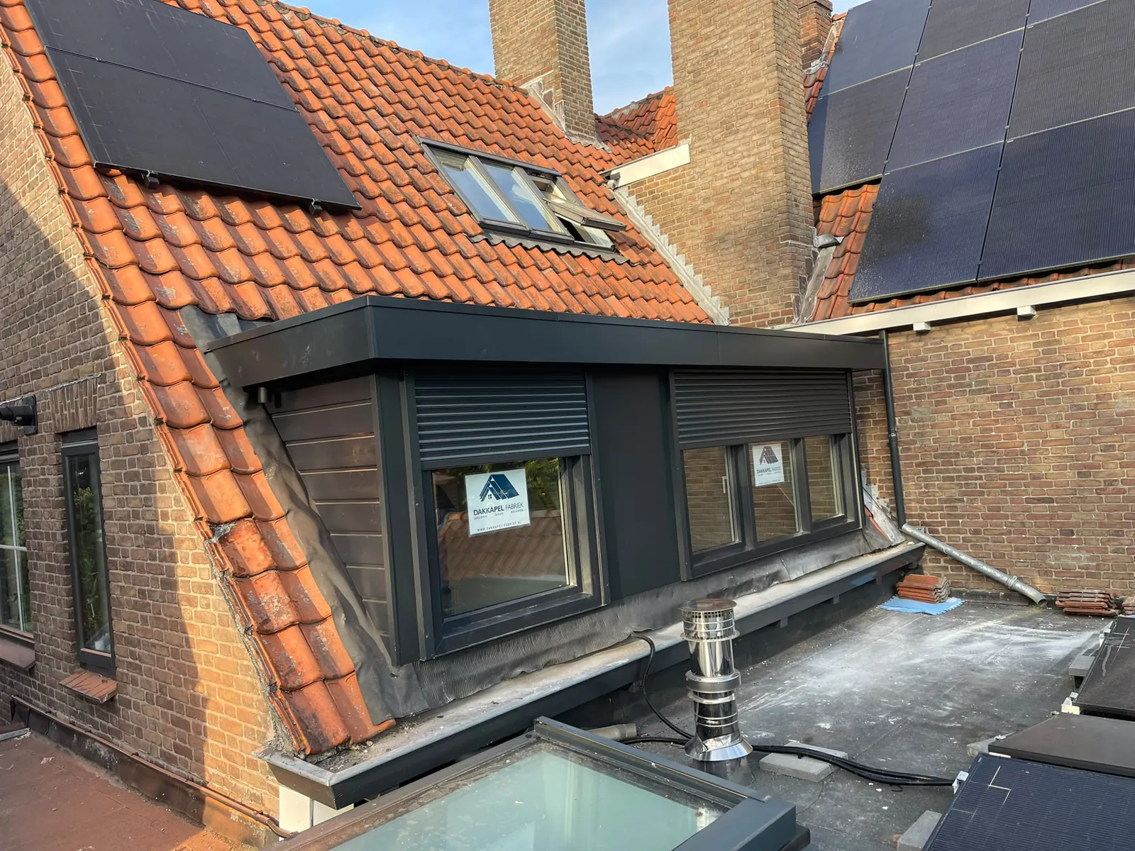 Dakkapel Coevorden met zonnepanelen