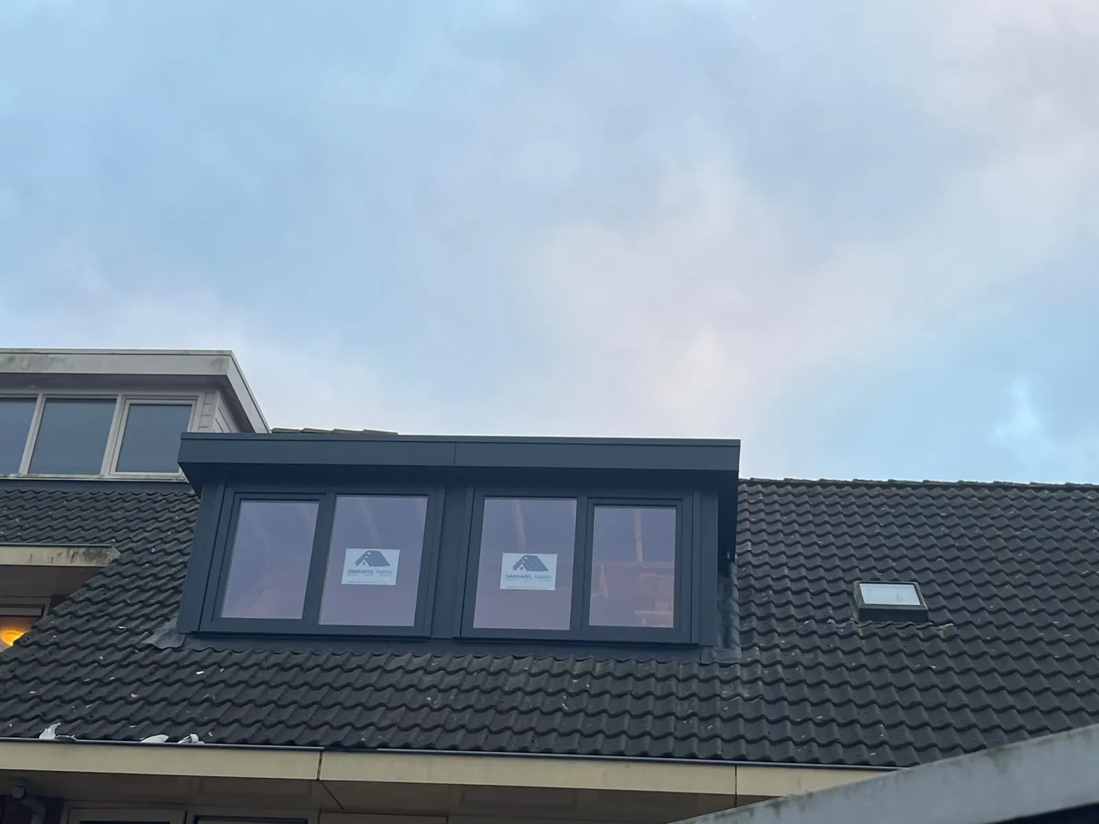 Dakkapel Hoogeveen met twee raamdelen