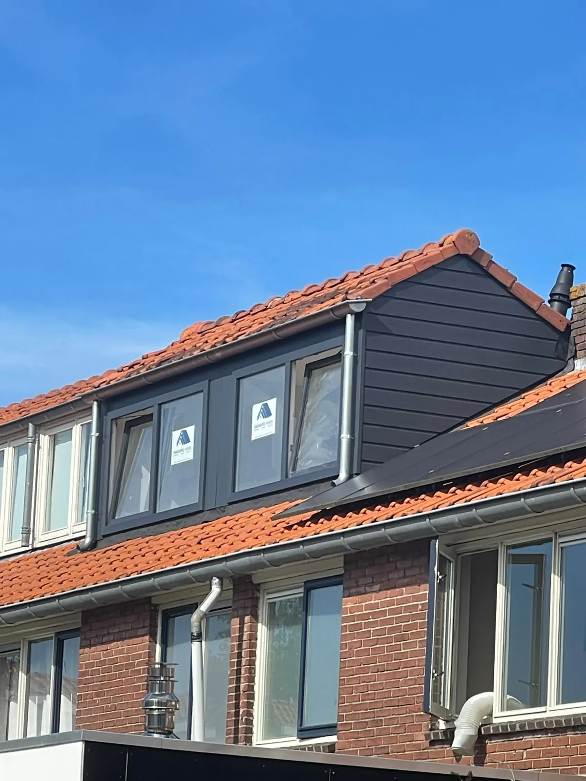 Dakkapel Drenthe op een rijwoning