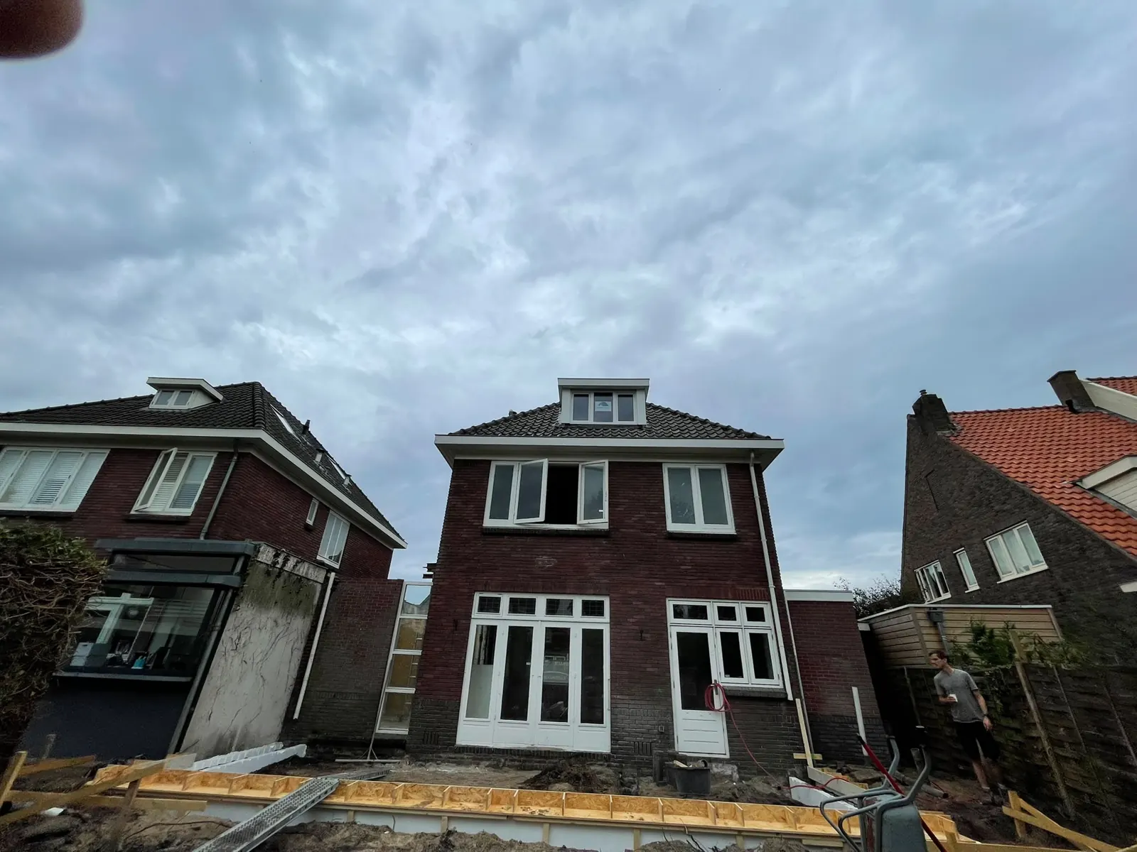 Dakkapel Hoogeveen aan de achterzijde van een vrijstaande woning
